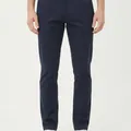 Oakmere Chino Trouser in Navy, model shot on white