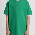 Marlow Kids Graphic Tee in Green, model shot on white