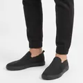 Bramley Everyday Trainer in Black, model shot on white
