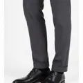 Juniper Leather Derby in Black, model shot on white