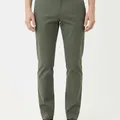 Kendall Chino Trouser in Olive, model shot on white