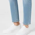 Juniper Everyday Trainer in White, model shot on white