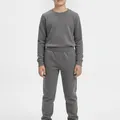 Tarn Kids Jogger in Grey, model shot on white