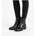 Marlow Ankle Boot in Black, model shot on white