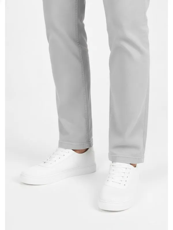 Fairmont Everyday Trainer in White, model shot on white