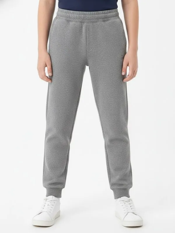 Rowan Kids Jogger in Grey, model shot on white
