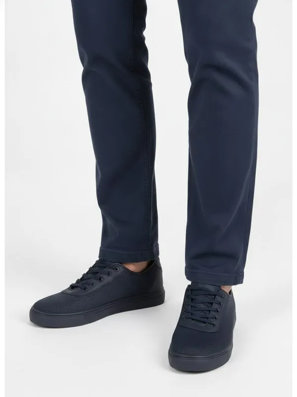 Fairmont Everyday Trainer in Navy, model shot on white
