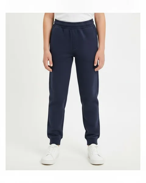 Pimlico Kids Jogger in Navy, model shot on white